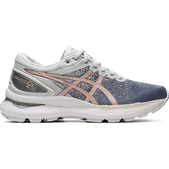 New Asics Gel Nimbus 22 Knit Grey Women's Running Sport Shoes 1012A678 Size 7 US - Picture 5 of 6